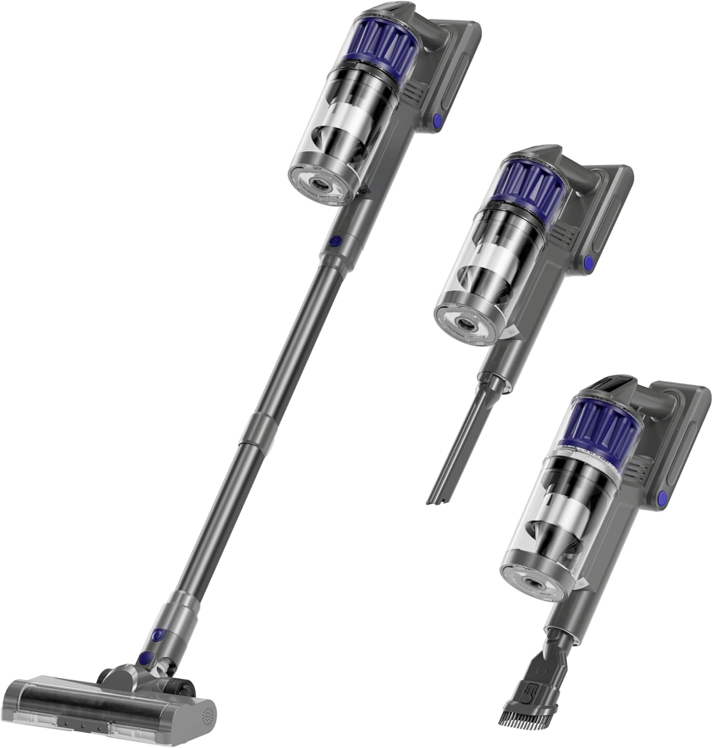 Cordless Vacuum Cleaner - Portable Handheld Rechargeable for Home & Pet Hair, Lightweight Wireless-V10