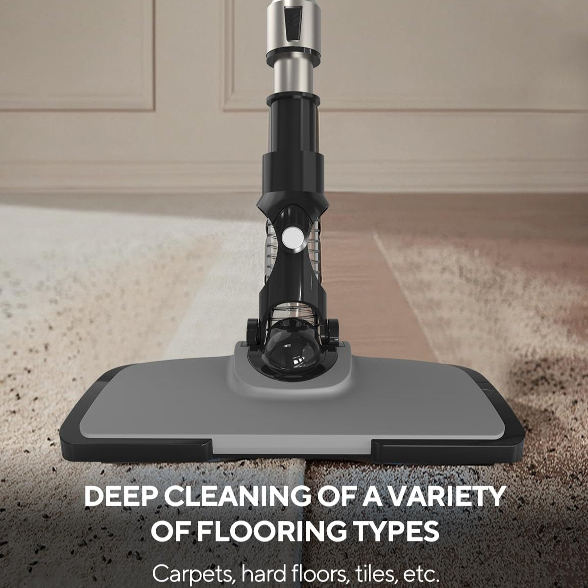 Cordless Vacuum Cleaner - Lightweight High-Power Stick for Pet Hair, Carpet & Hardwood, Portable Wireless-DW282