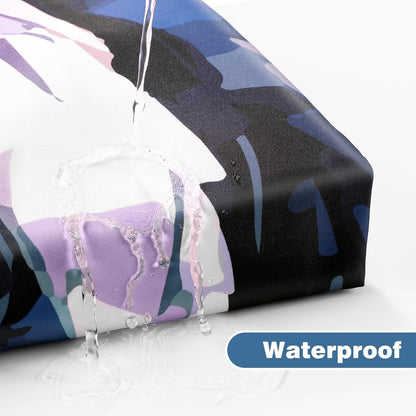 Shower Curtain with 12 Hooks Waterproof Curtain for Bathroom Modern Art Floral Polyester Fabric Abstract Shower Curtains 72x72