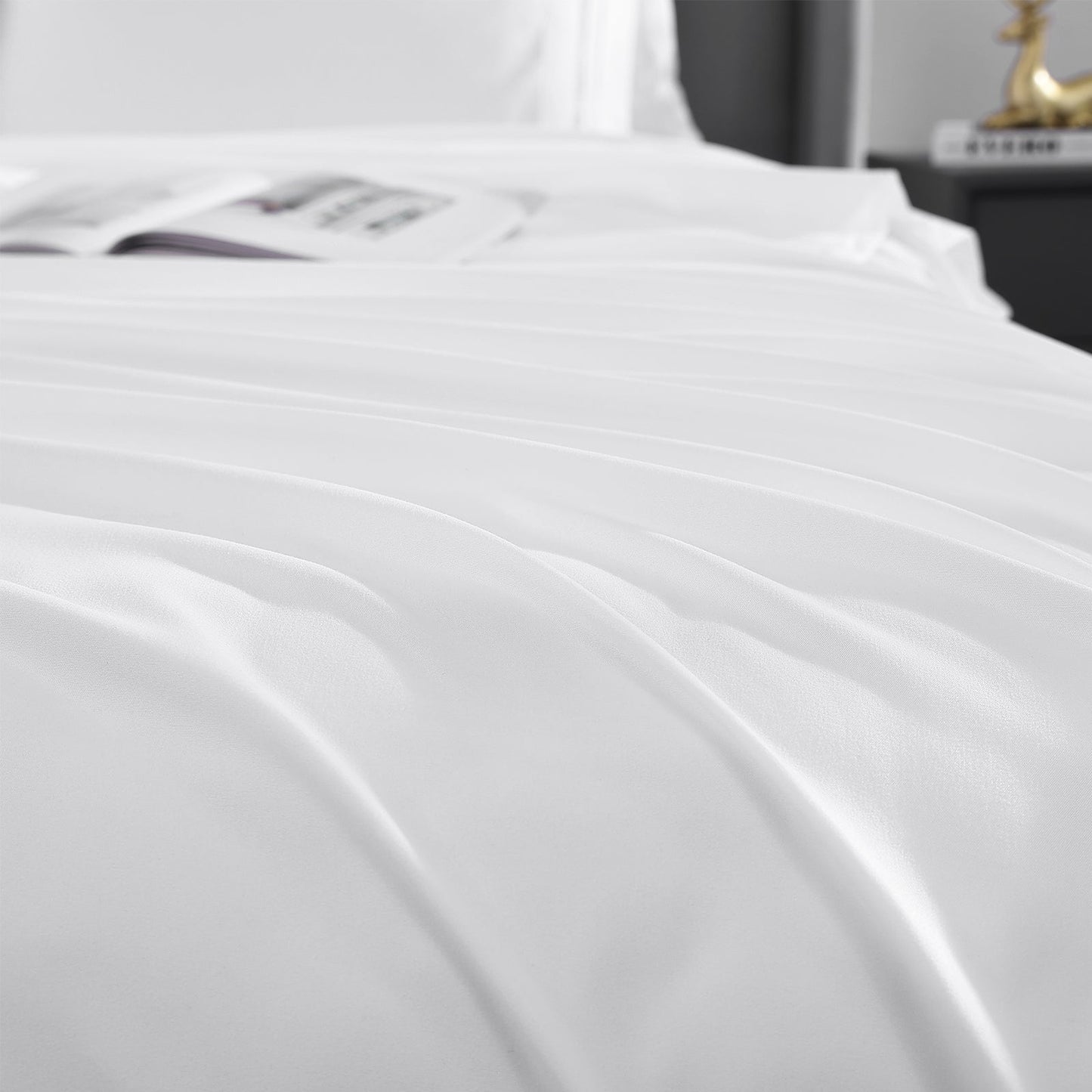Cotiro 6 Piece Sheet Set King Size Hotel Luxury Sheet Set Deep Pocket Anti-Wrinkle Sheet Set