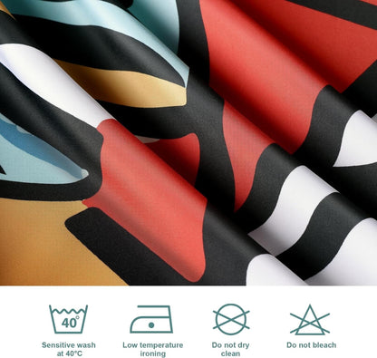 Shower Curtain with 12 Hooks Waterproof Curtain for Bathroom Modern Art Floral Polyester Fabric Abstract Shower Curtains 72x72