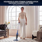 Home Vacuum Cleaners - Corded Stick Vacuum, Powerful Suction for Pet Hair, Carpet & Hardwood, Lightweight Handheld Portable-MC