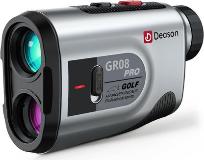 Cotiro Golf Magnetic, 1300 Yard Laser Golf Distance Rangefinder with Slope 7x Magnification Rechargeable Rangefinder Golf Ball with Flag Lock Vibrating Golf Accessory for Hunting