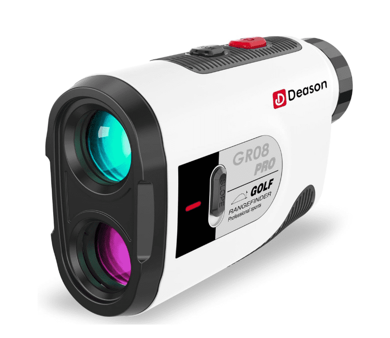 Cotiro Golf Magnetic, 1300 Yard Laser Golf Distance Rangefinder with Slope 7x Magnification Rechargeable Rangefinder Golf Ball with Flag Lock Vibrating Golf Accessory for Hunting