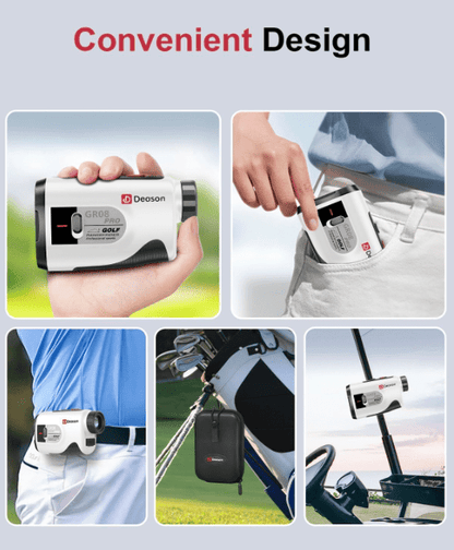 Cotiro Golf Magnetic, 1300 Yard Laser Golf Distance Rangefinder with Slope 7x Magnification Rechargeable Rangefinder Golf Ball with Flag Lock Vibrating Golf Accessory for Hunting